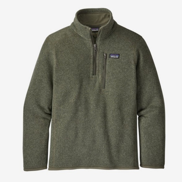 Boys patagonia xs 56 3/4 zip pullover - Picture 1 of 9